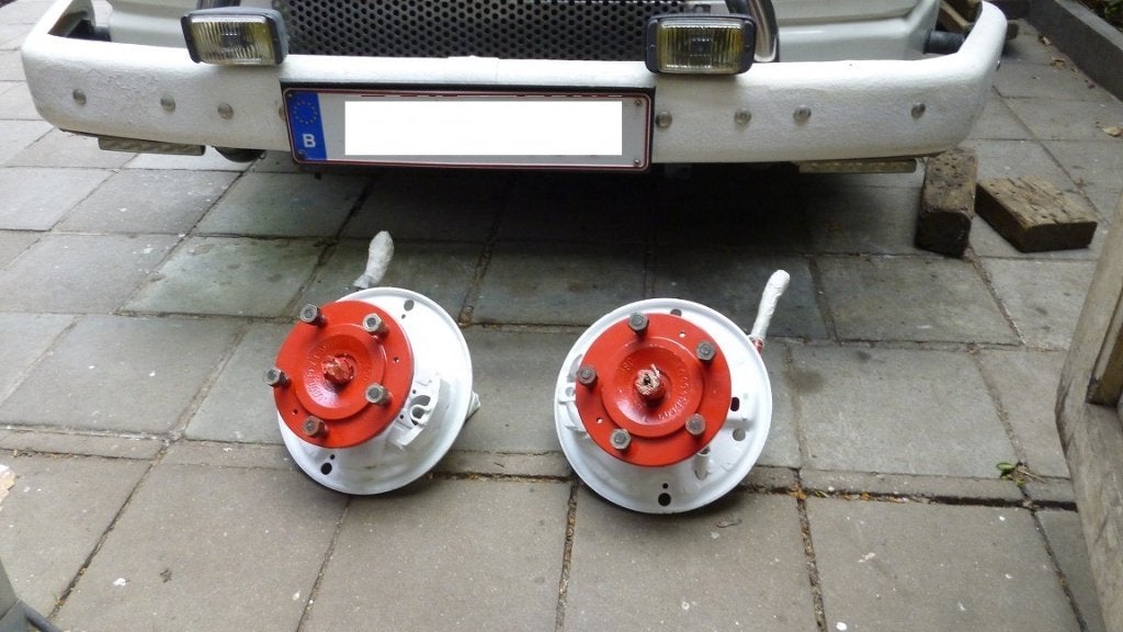 Voorste fuseestukken voor  Mercedes-206d,306d, Ophalen, Gereviseerd, Mercedes-Benz