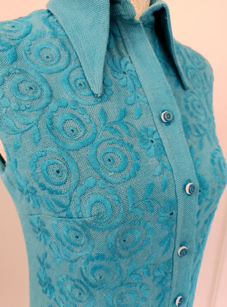 Jintyʼs summer dress. Linen. Size S/M, Maat 38/40 (M), Jintyʼs, Overige kleuren, Ophalen of Verzenden