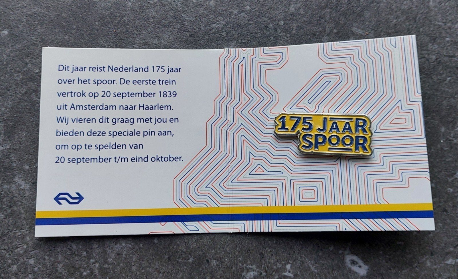175 ans de NS Pin Rail, Enlèvement ou Envoi, Neuf, Train, Autres types