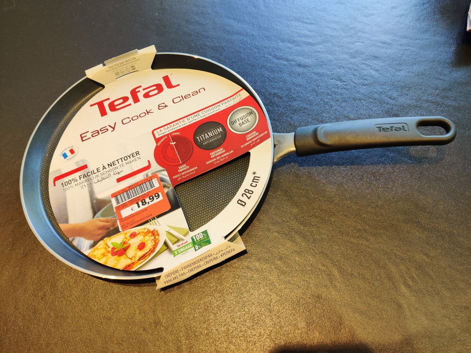 Tefal koekenpan 28 cm, Koekenpan, Tefal, PFAS-vrij, Ophalen of Verzenden
