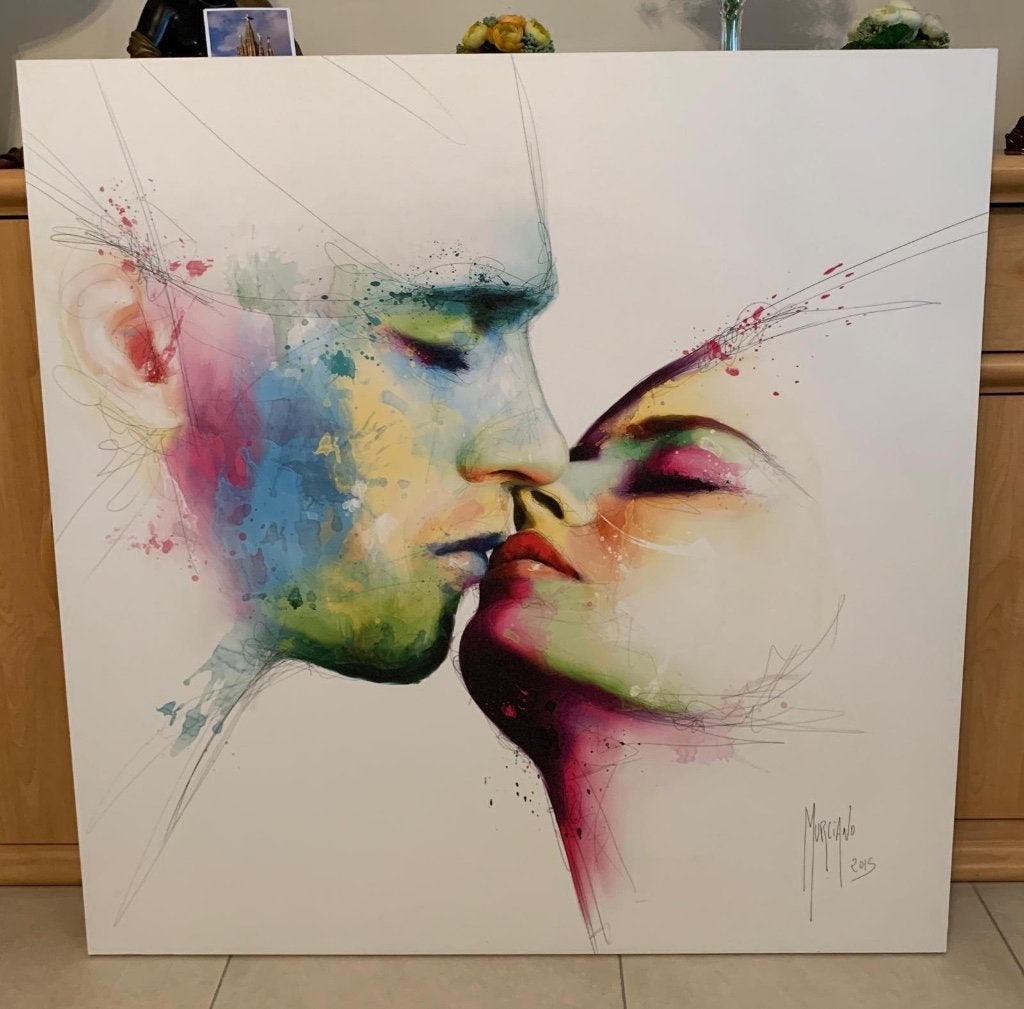 Tableau Murciano, Multicolore, Panneau photo, Enlèvement, Utilisé