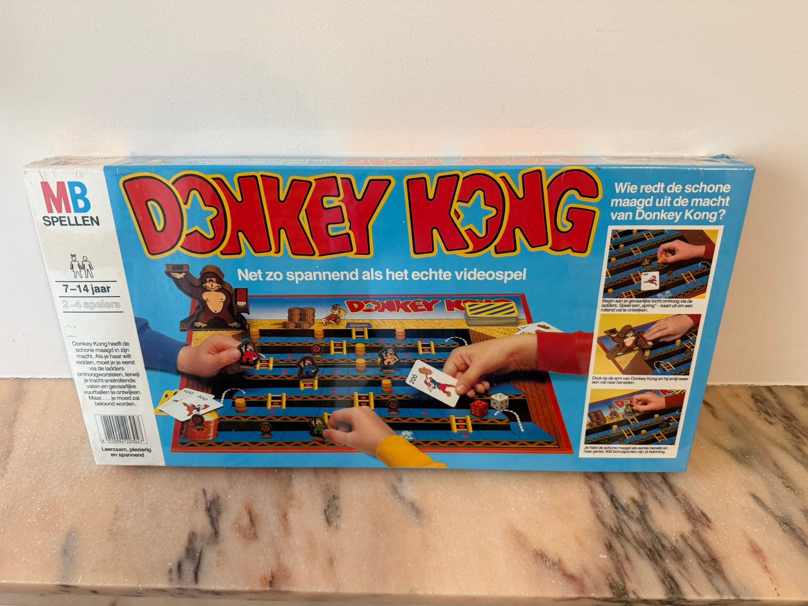 Donkey Kong MB gezelschapspel, Hobby en Vrije tijd, Gezelschapsspellen | Overige, Ophalen of Verzenden, Zo goed als nieuw