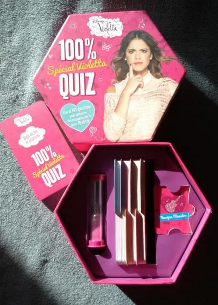 Spel "100% quiz special Violetta” NIEUW!, Ophalen of Verzenden, Nieuw, Walt Disney