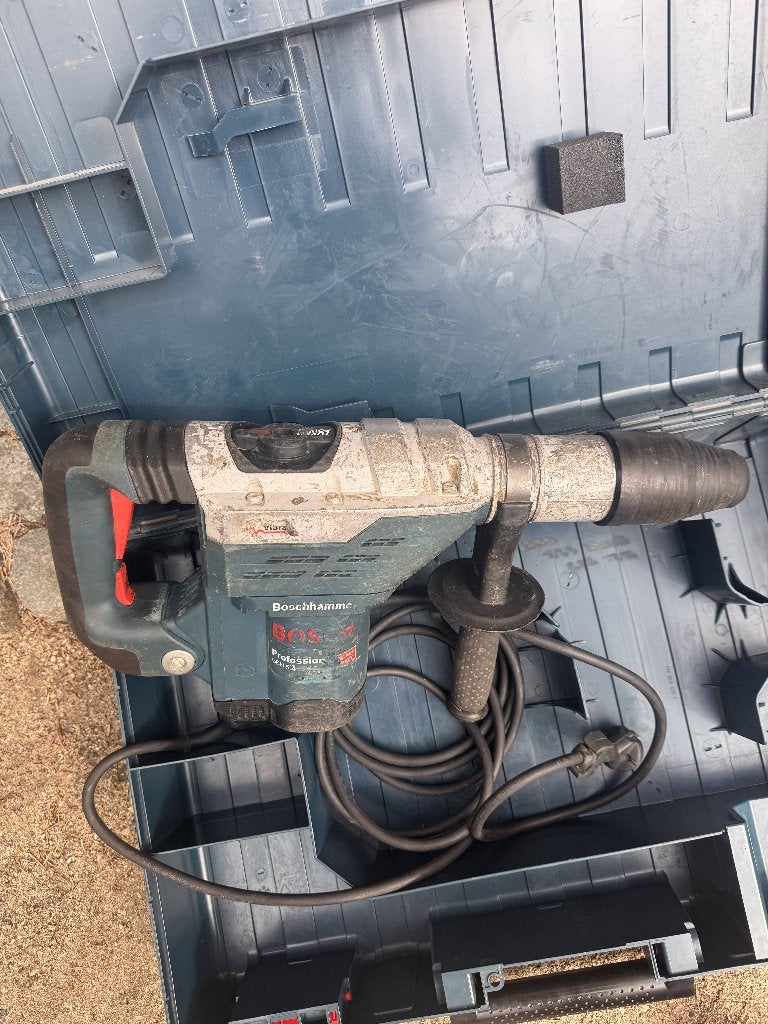 Bosch Professional GBH 5-40 DCE SDS-max met koffer – 2020, Ophalen, Gebruikt, Boor- en/of Breekhamer, Klopboormechanisme