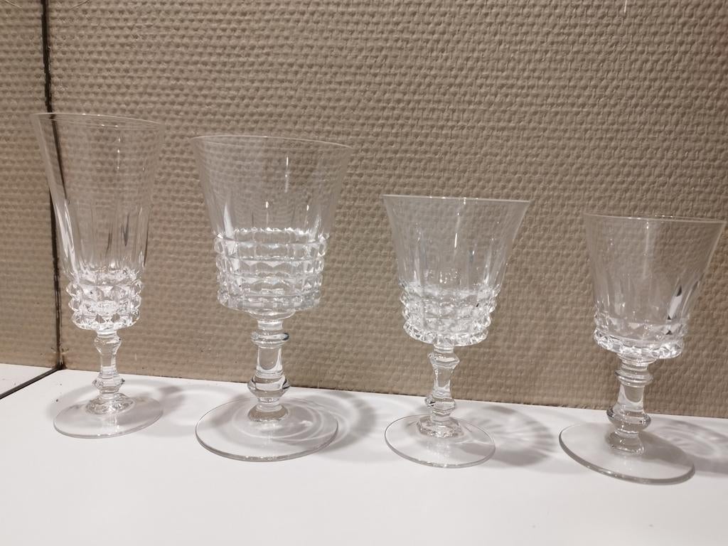 Kristallen glazen, Antiek en Kunst, Ophalen