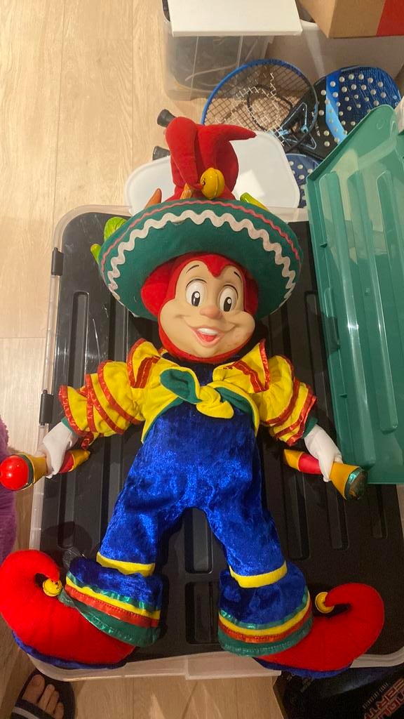 Pardoes knuffel, Verzamelen, Efteling, Ophalen, Gebruikt, Beeldje of Poppetje