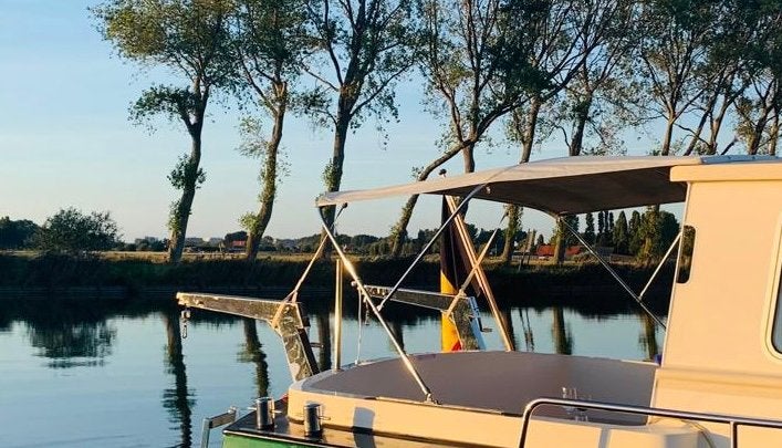 Bimini voor boot, Ophalen, Gebruikt