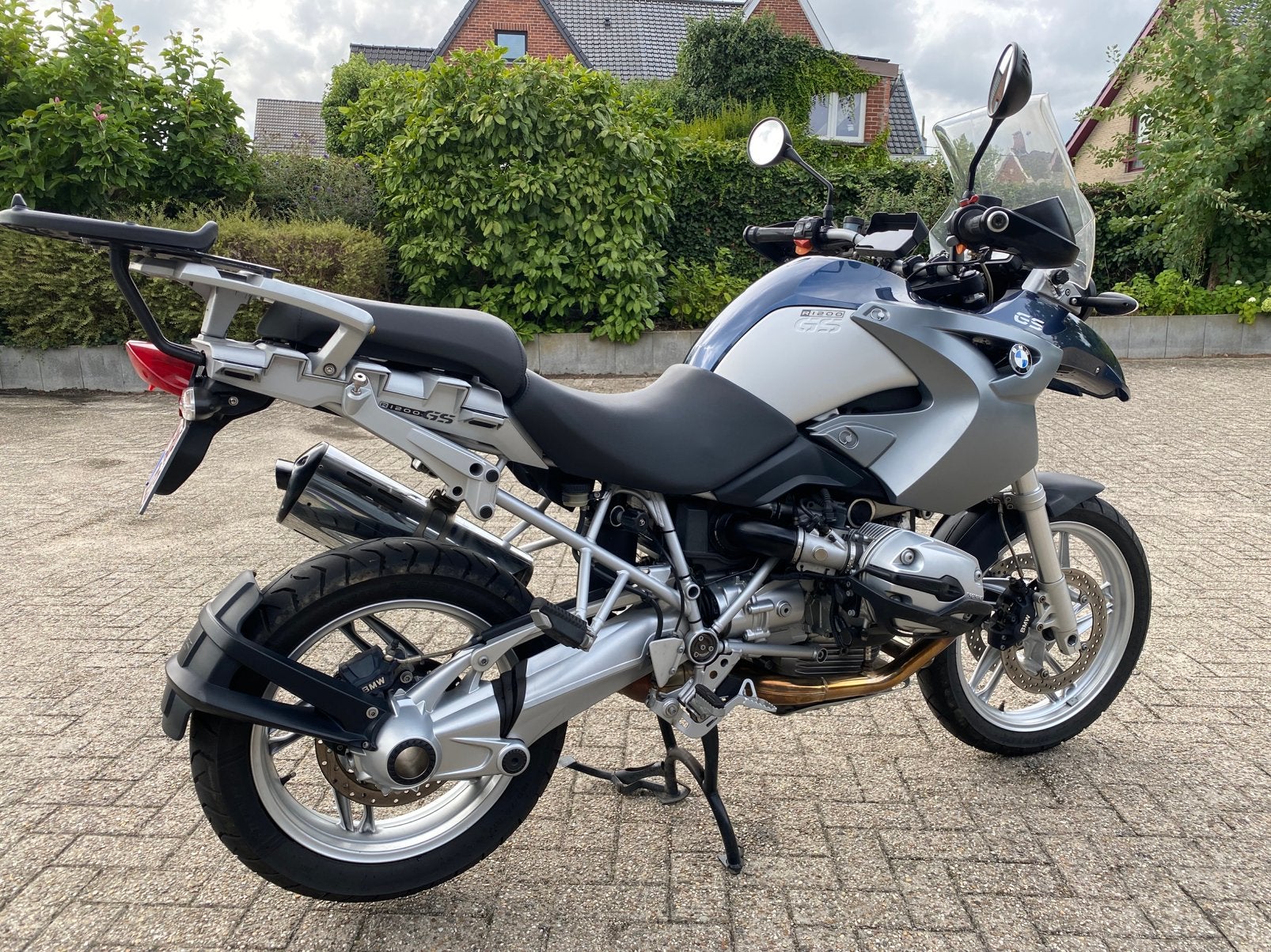 BMW R1200GS 2007 – 71.825 km – 3 koffers – zeer nette staat, Permis Moto A, Occasion, Plus de 35 kW, 2 cylindres