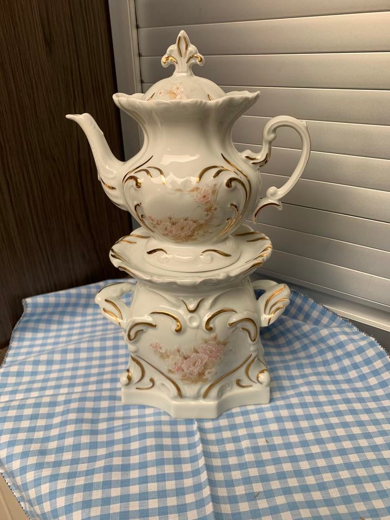Théière / tisanière ancienne porcelaine de Limoge très, Antiquités & Art, Enlèvement