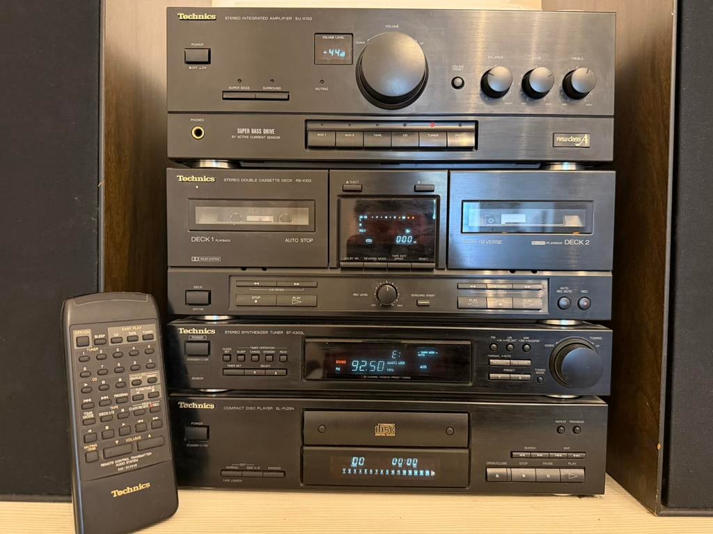 Chaine HiFi - Technis - Complète - Vintage, Ophalen, Zo goed als nieuw