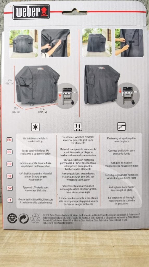 Weber 7183 BBQ-hoes, Tuin en Terras, Ophalen of Verzenden, Nieuw, Weber