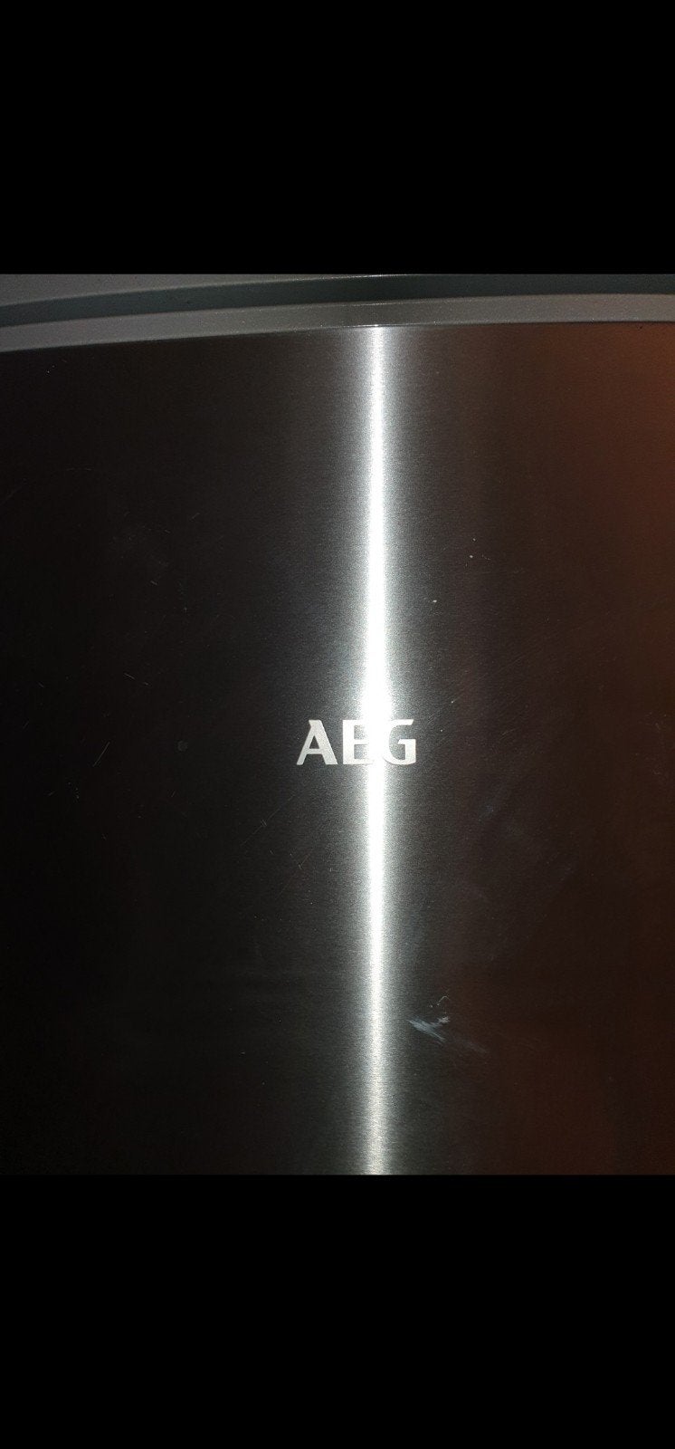 Frigo AEG dynamicair,  190cm,  inox., Enlèvement, Utilisé, À Poser, Électrique