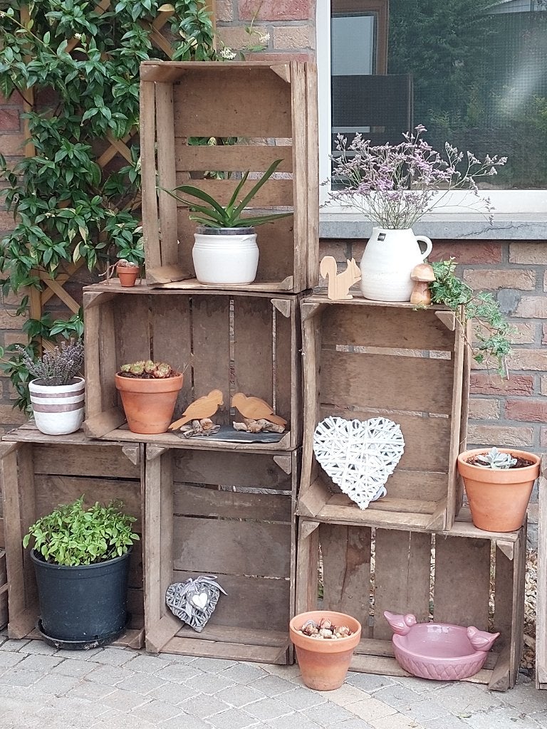 houten kisten antieke, doos 5 euro/stuk, Ophalen