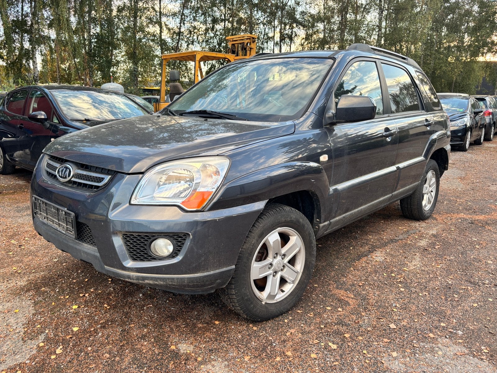 Kia Sportage 2.0 crdi 2010 moteur bloqué, Auto's, 1748 kg, Zwart, 4 cilinders, 180 g/km