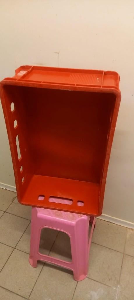 bak bakken stapelbakken opberg transportbak opbergbak, Ophalen, Gebruikt