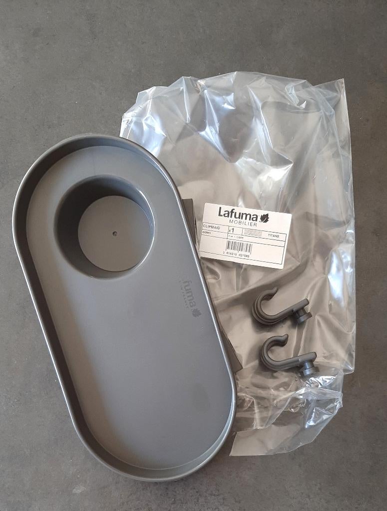 Te koop:Verstelbare, mobieleparasol, bekerhouder van Lafuma, Jardin & Terrasse, Chaises longues, Neuf, Synthétique, Réglable, Enlèvement