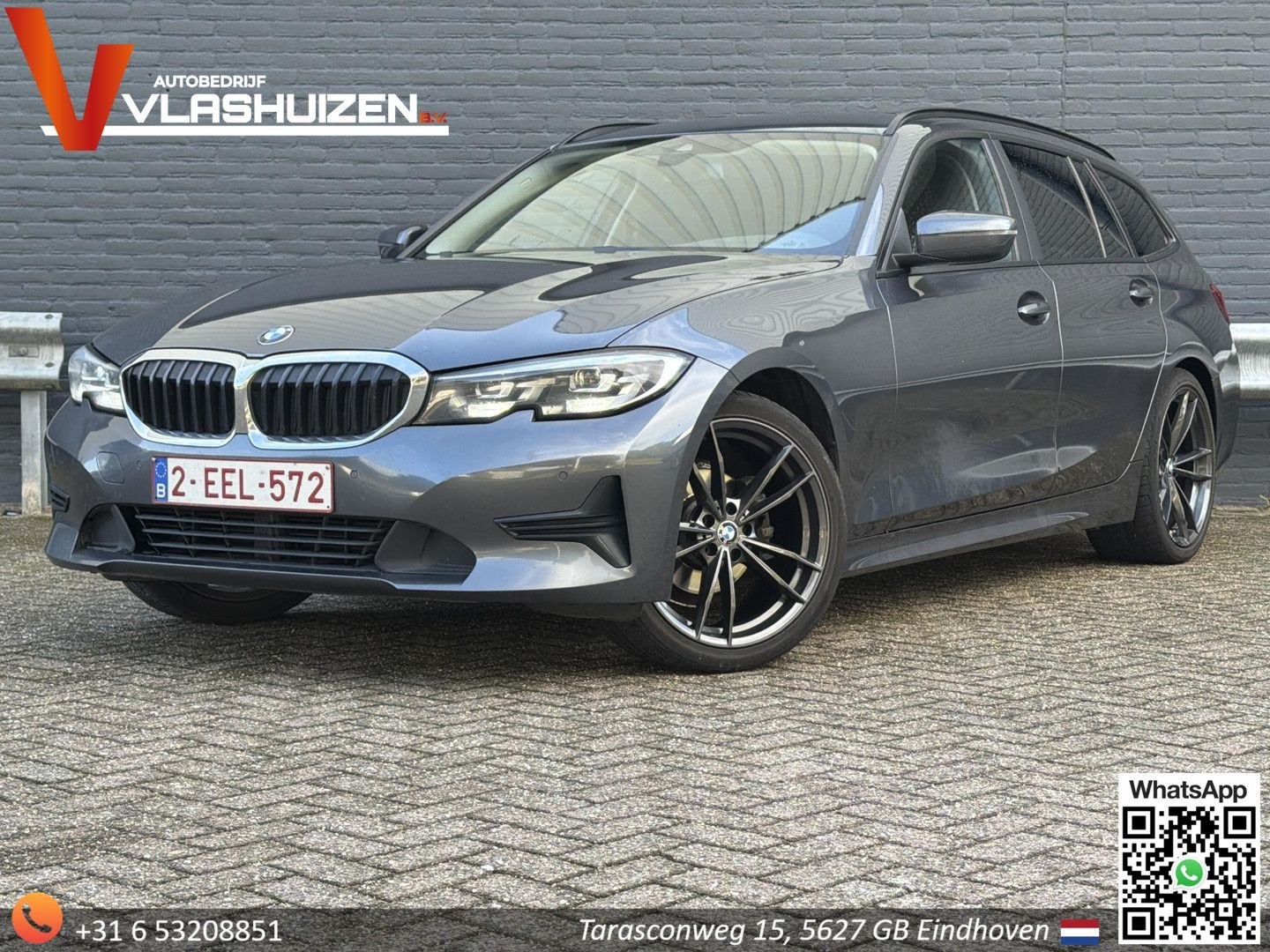 BMW 318 3-serie Touring 318d Business Edition Plus | € 12.75, Autos, Argent ou Gris, Achat, Entreprise, 127 g/km