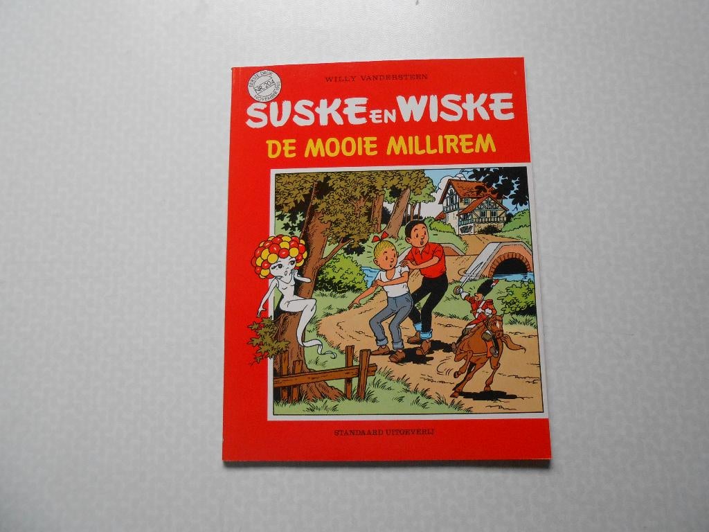 suske en wiske 204 De mooie Millirem 1985 1 ste druk., Boeken, Willy Vandersteen, Eén stripboek, Nieuw, Ophalen of Verzenden