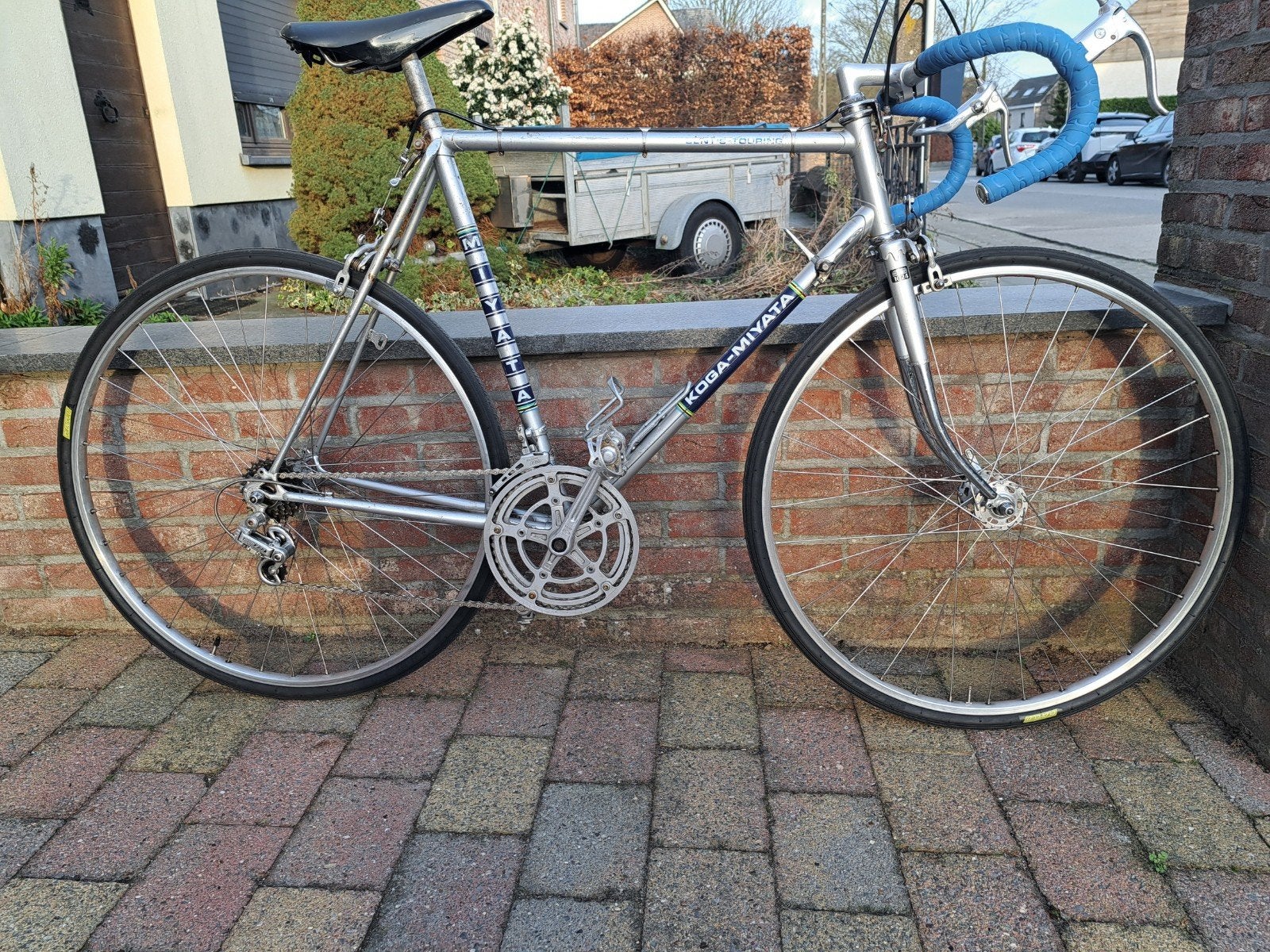 Koga Miyata vintage koersfiets 50 jaar oud, Ophalen