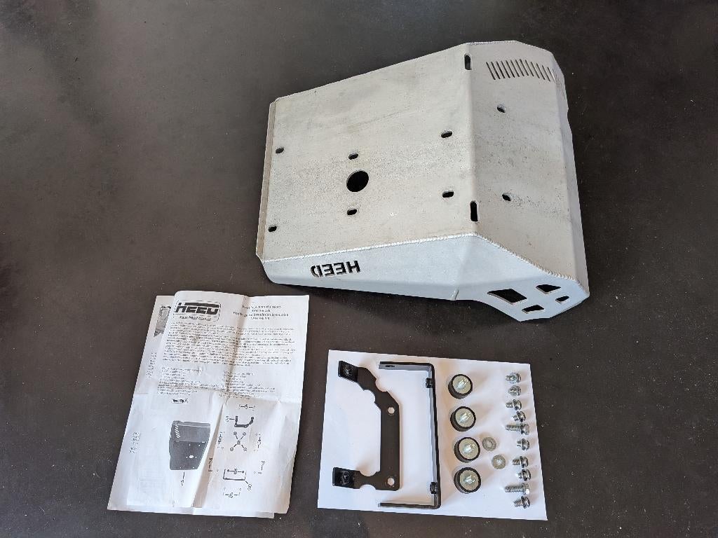 Bodemplaat HEED, Aprilia Tuareg, aluminium, Ophalen, Gebruikt
