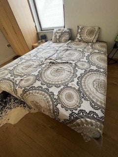 manueel verstelbare dubbele lattenbodem (bed) Bodyline, Huis en Inrichting, Ophalen, Tweepersoons, 160 cm, Hout