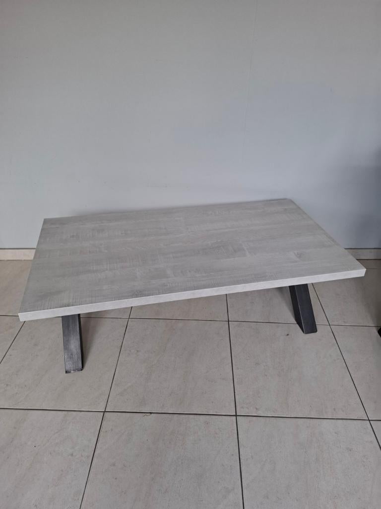 Moderne salontafel betonlook, Huis en Inrichting, Ophalen