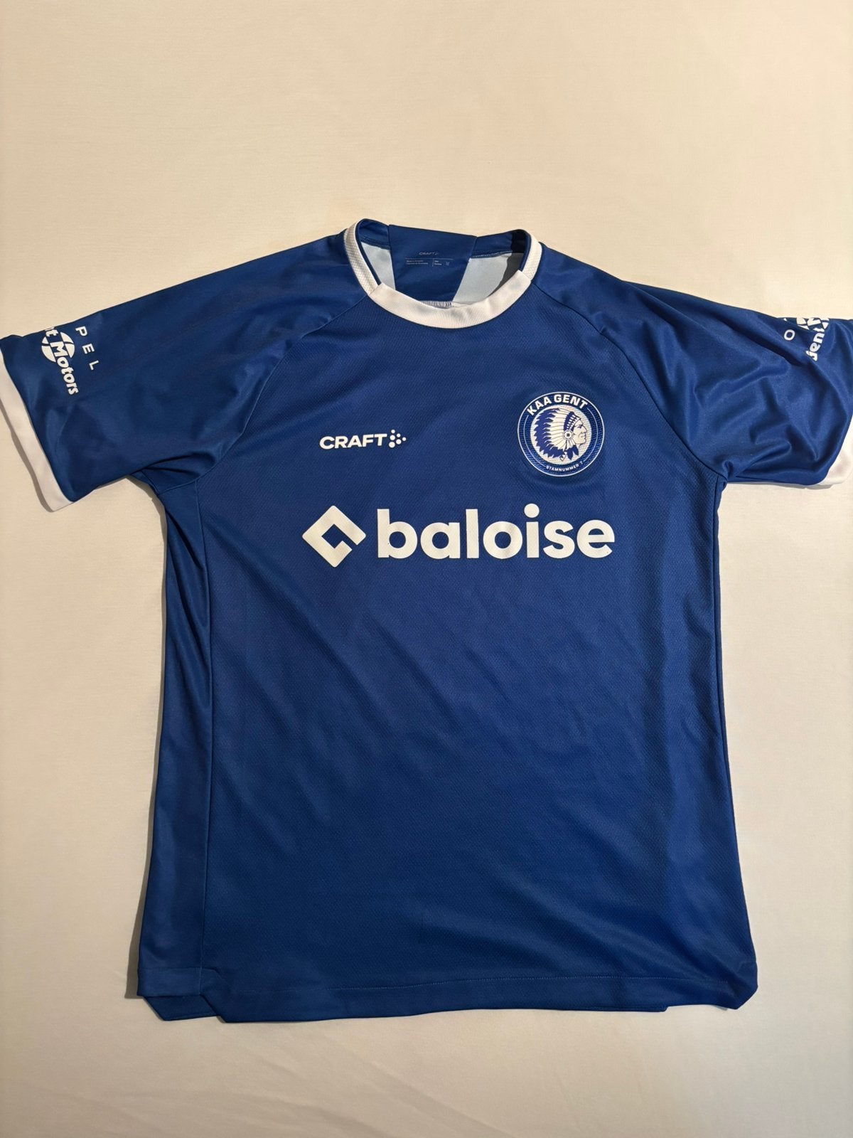 AA Gent Thuis Voetbalshirt (M) - 2025/2026 - Perfecte staat!, Sport en Fitness, Voetbal, Maat M, Ophalen of Verzenden, Zo goed als nieuw
