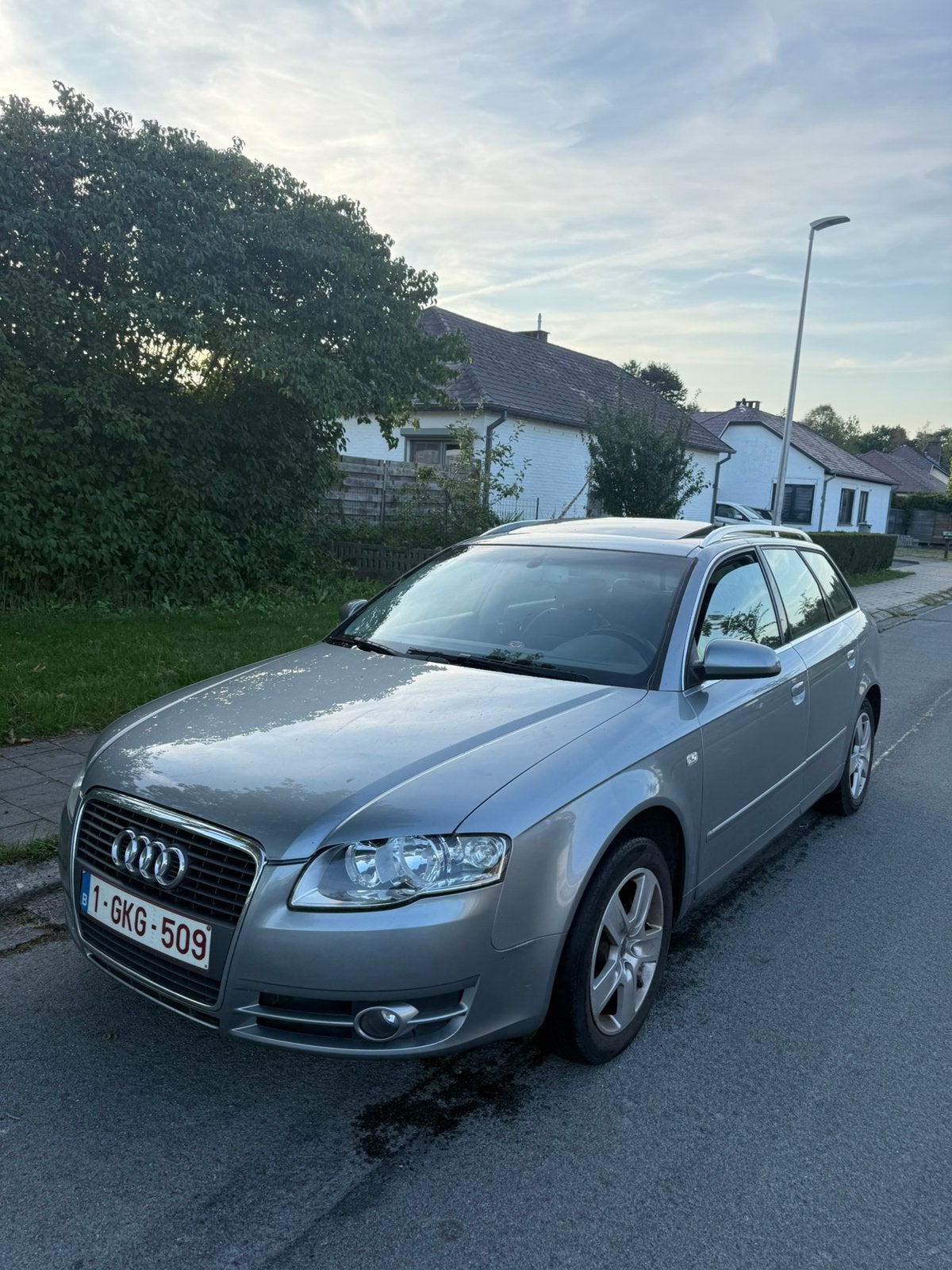 Audi A4, 2.0TDI, Bwj 2008, 211.000km, Airco, Auto's, Voorwielaandrijving, Zwart, A4, Leder