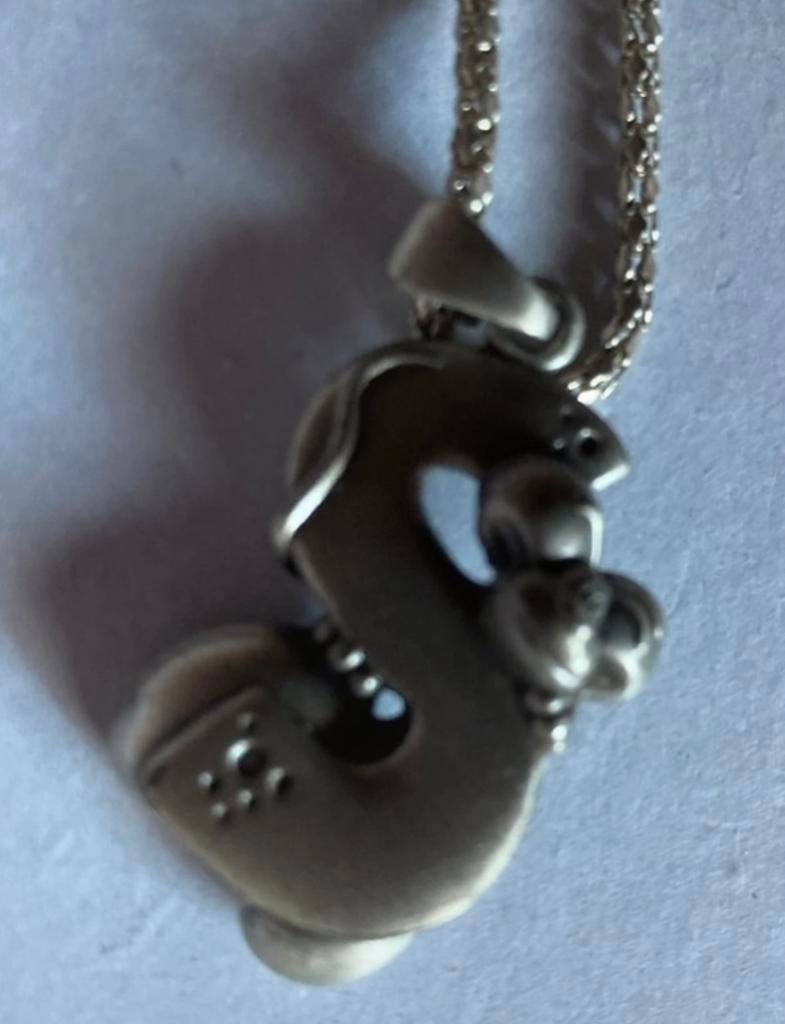 Didl letter S zonder ketting., Verzamelen, Ophalen of Verzenden, Diddl, Zo goed als nieuw, Overige typen