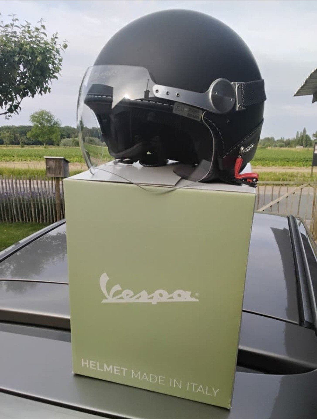 Vespa Helm Granturismo XS, Fietsen en Brommers, Brommerhelmen, Ophalen