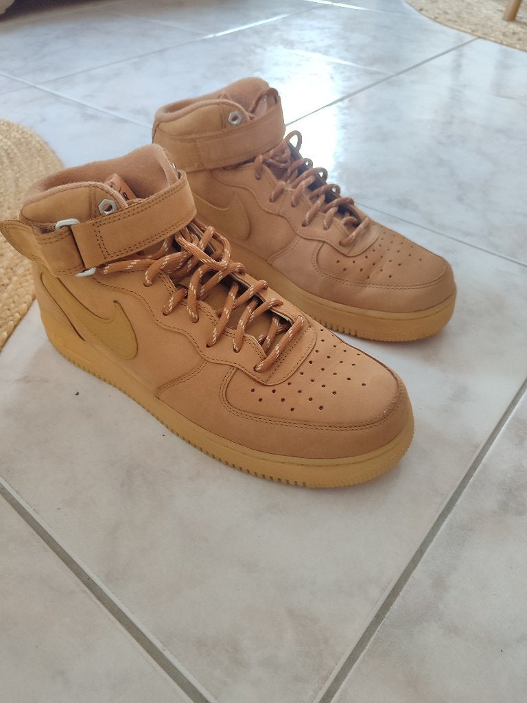 Nike Air Force 1, Kleding | Heren, Ophalen, Bruin, Nike, Zo goed als nieuw