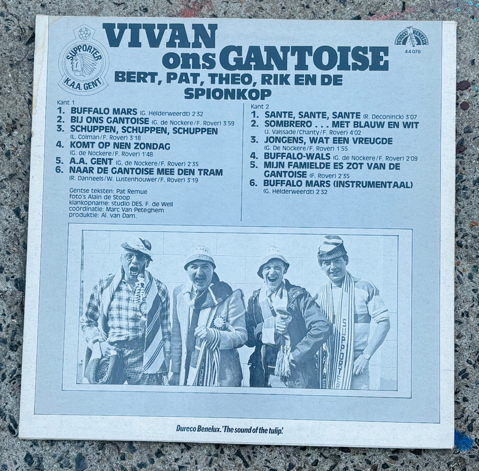 K.A.A Gent Vinylplaat 1981, Enlèvement ou Envoi