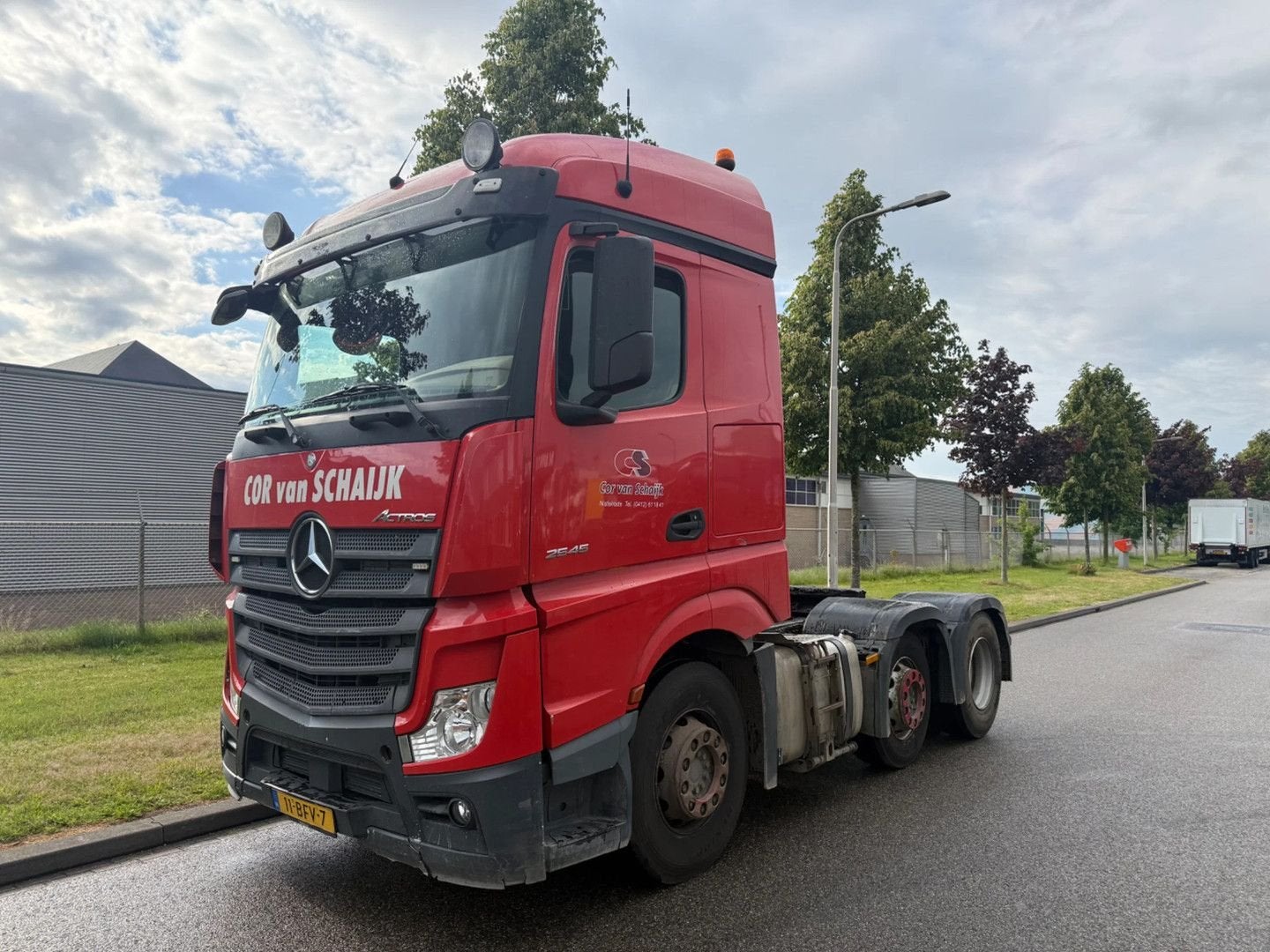 Mercedes-Benz Actros 2545 L 6X2, Autos, Rouge, Achat, Mercedes-Benz, Diesel
