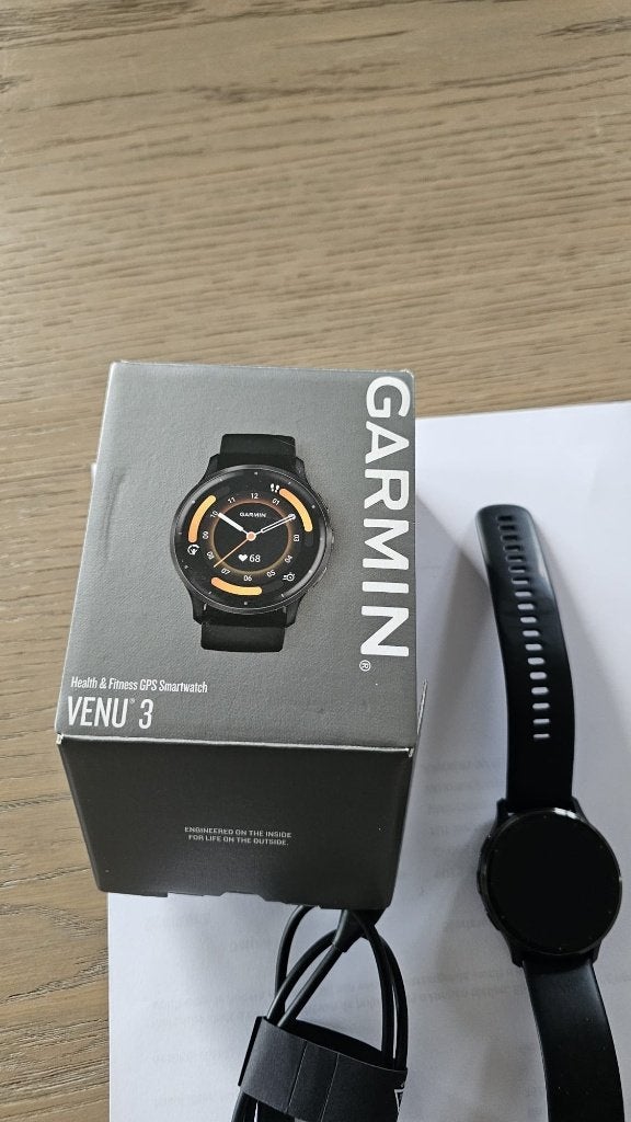 Horloge Garmin Venu 3, Ophalen, Gebruikt, Zwart, Garmin
