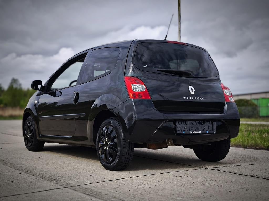 Renault Twingo Black Edition top staat Airco Euro 5, Euro 5, Entreprise, Verrouillage central, Noir