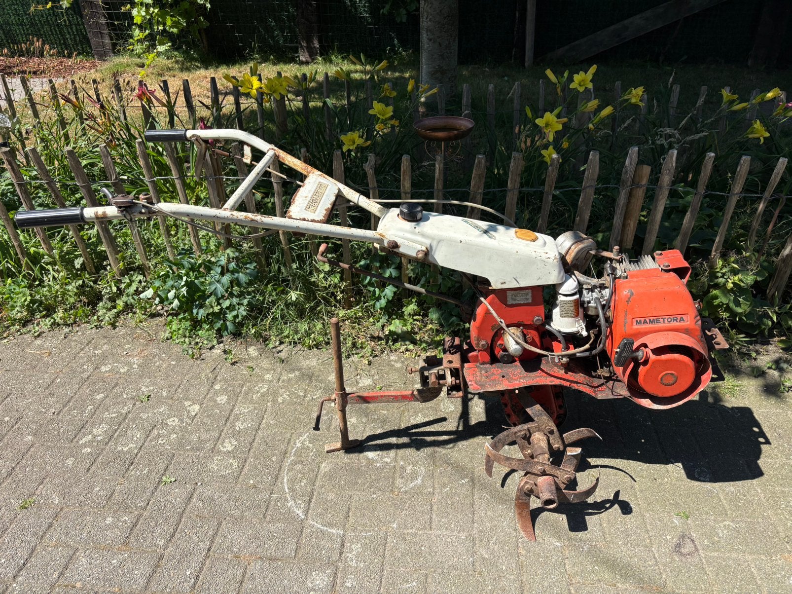 Mametora tuinfrees, Ophalen, Gebruikt
