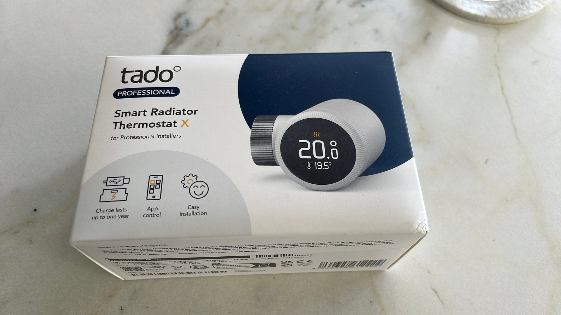 Tado x thermostaatkraan, Bricolage & Construction, Thermostats, Enlèvement, Thermostat intelligent, Neuf