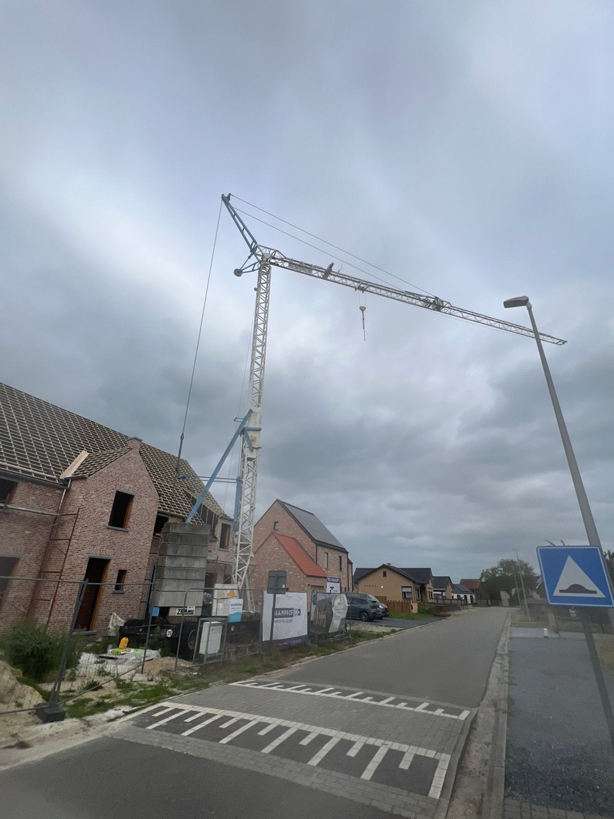 Bouwkraan zemag 26meter, Doe-het-zelf en Bouw, Ophalen, Gebruikt