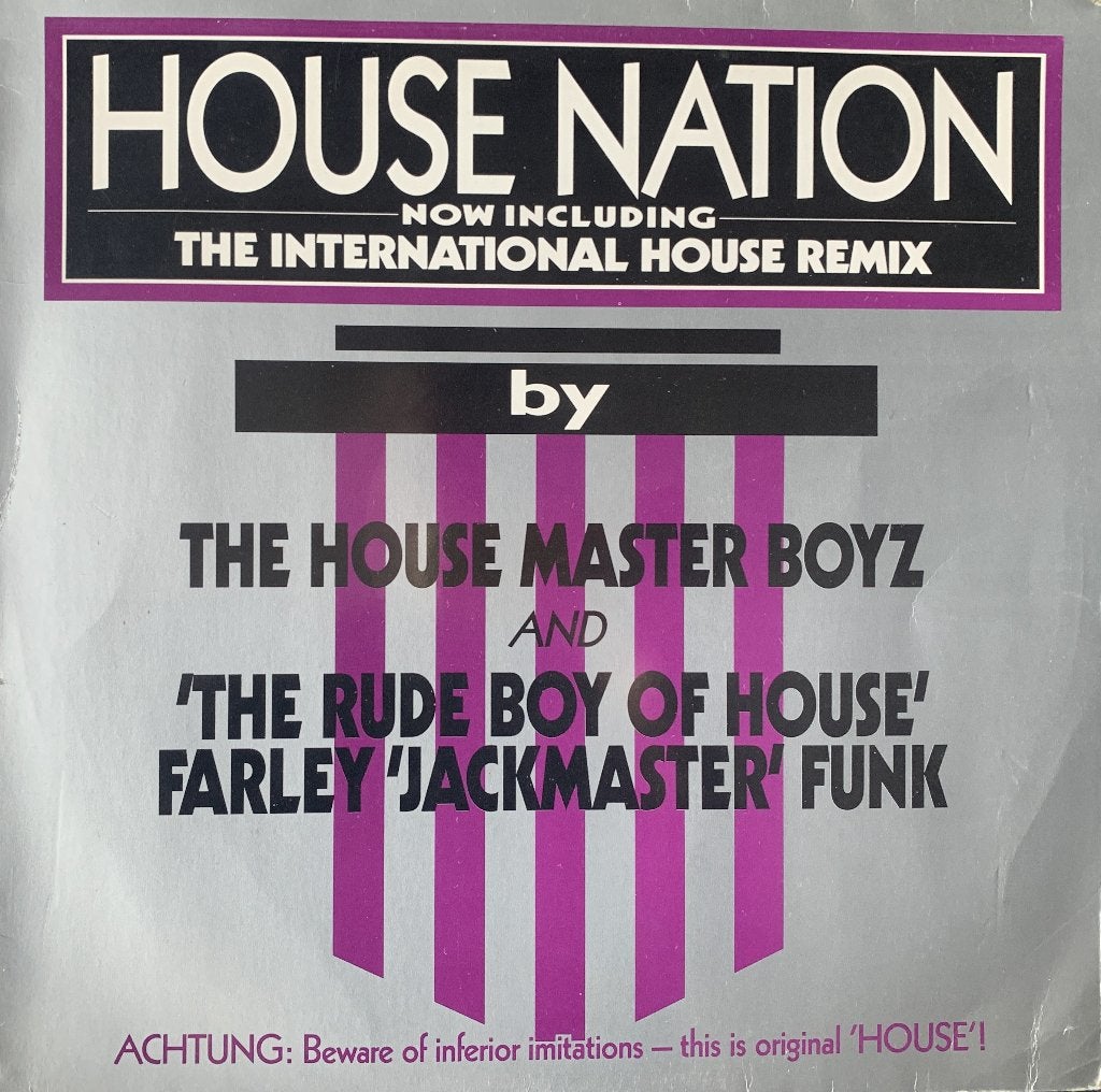 The House Master Boyz  – House Nation, Ophalen of Verzenden, House