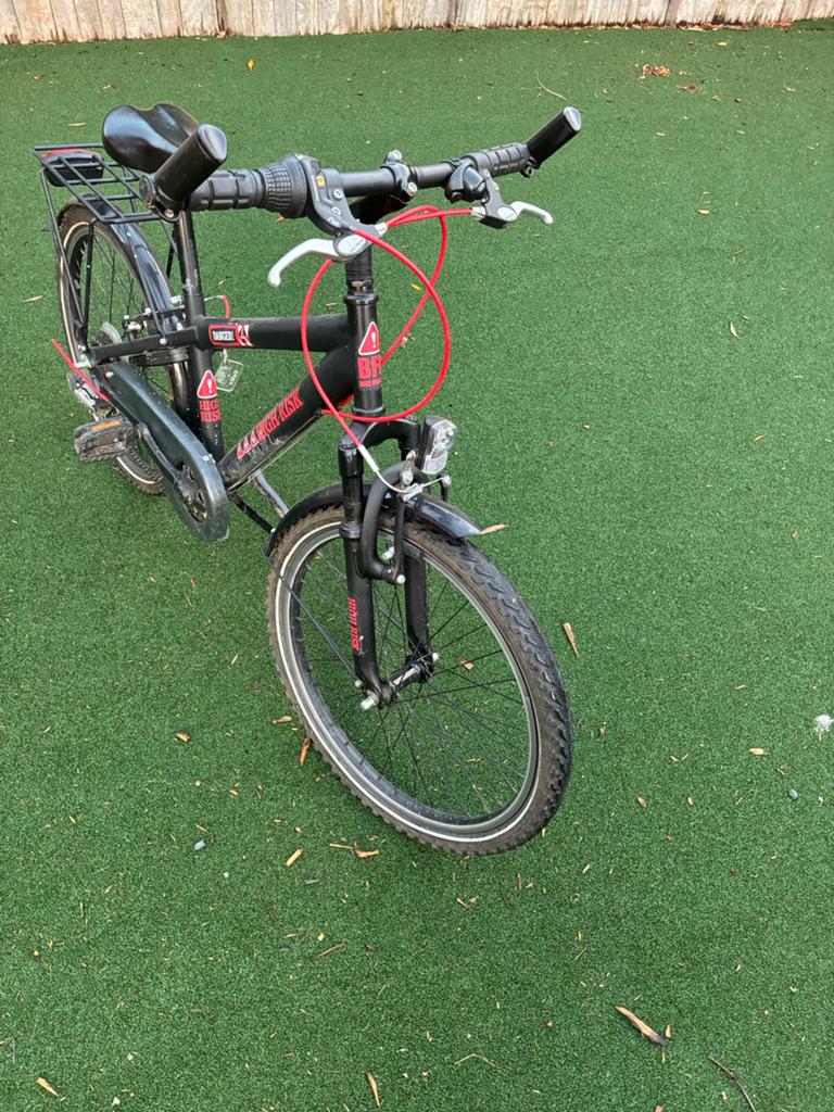 Kinderfiets 22 inch, Fietsen en Brommers, Fietsen | Jongens, Ophalen, Zo goed als nieuw, 22 inch, Versnellingen