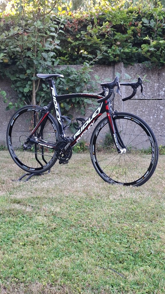 Ridley noah aero carbon racefiets, Frein sur jante, Comme neuf, Enlèvement, 53 à 57 cm