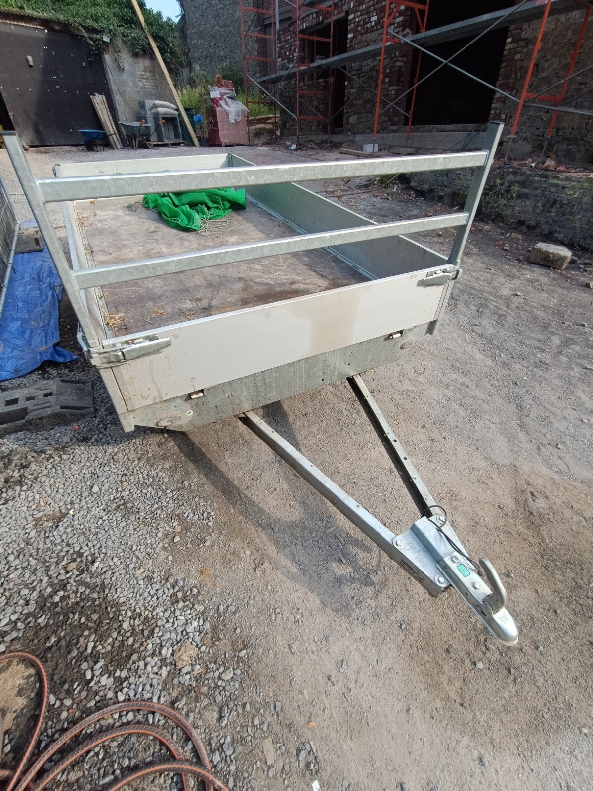 remorque double essieux Eduard comme neuve 3M10 intérieur, Autos : Divers