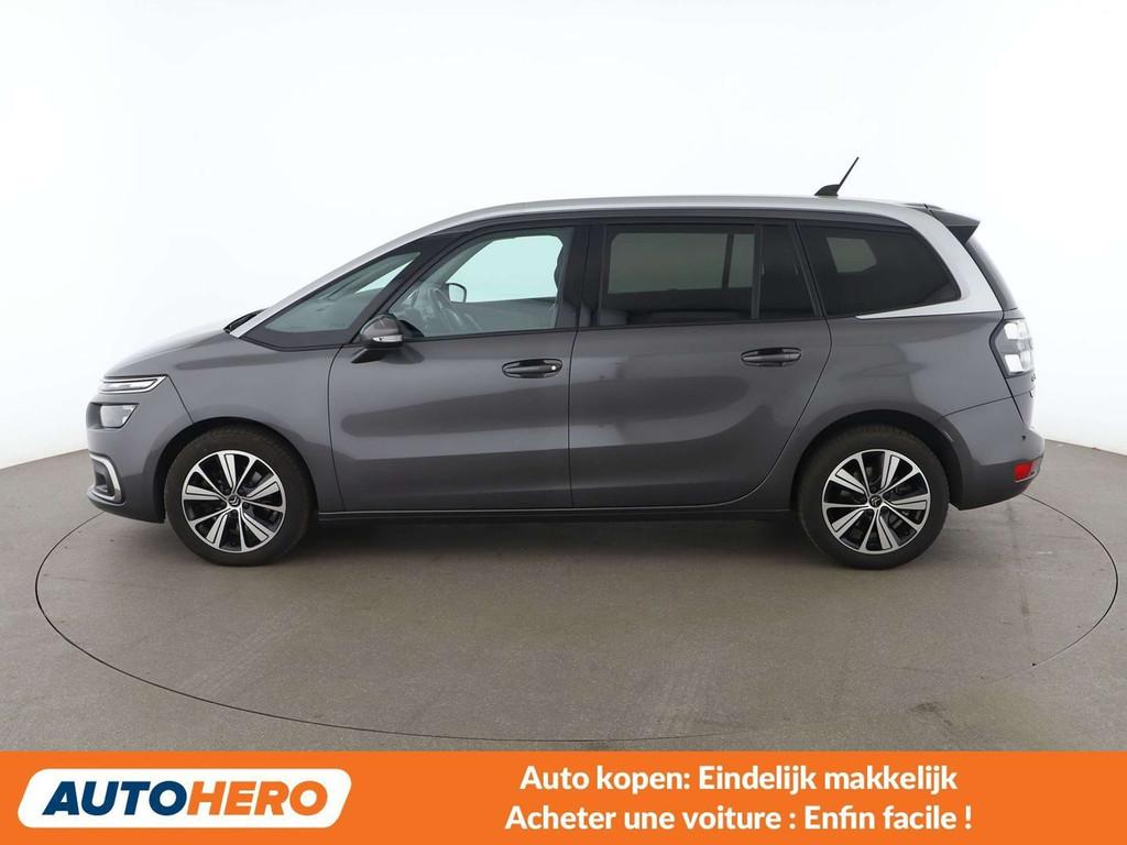 Citroën Grand C4 Picasso 1.6 THP Shine (bj 2017, automaat), Stof, Gebruikt, 165 pk, C4 (Grand) Picasso