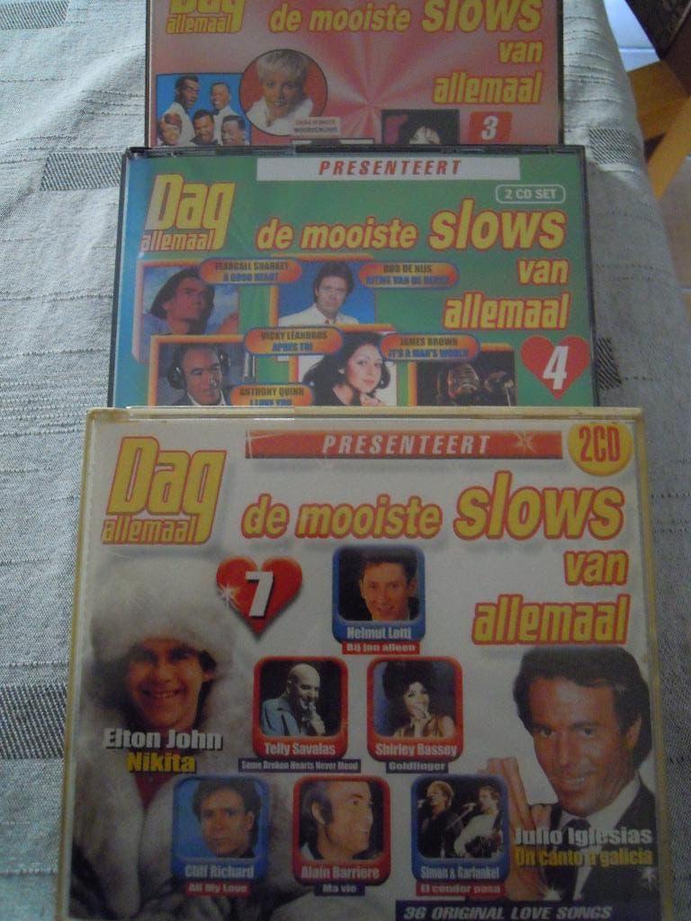 de mooiste slows van allemaal vol. 3 + 4 + 7 (dubbel cd's), Cd's en Dvd's, Ophalen of Verzenden, Zo goed als nieuw, Boxset