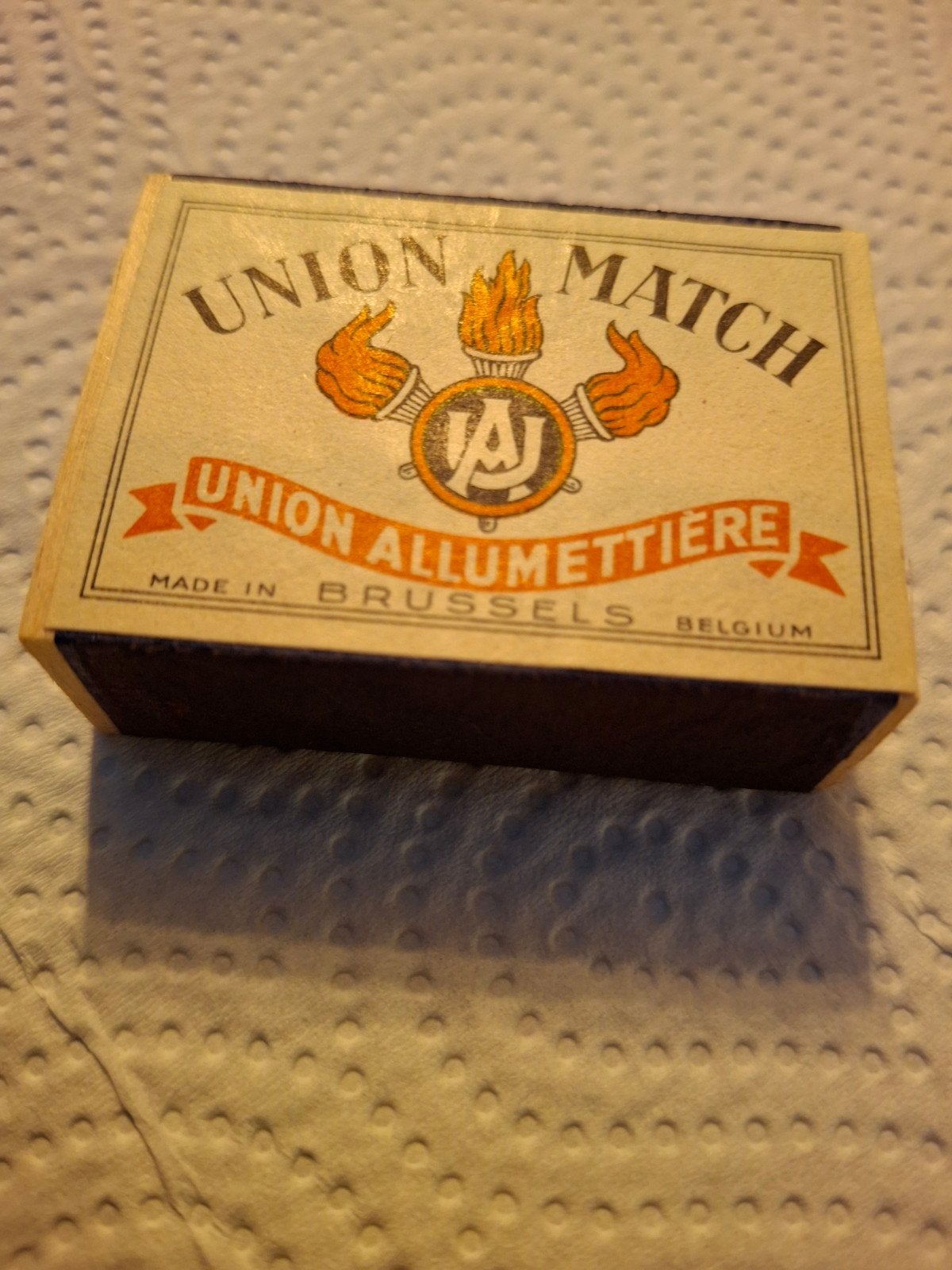 lucifers union match Houten doosjes, Ophalen of Verzenden, Zo goed als nieuw, Luciferdoosjes of -merken