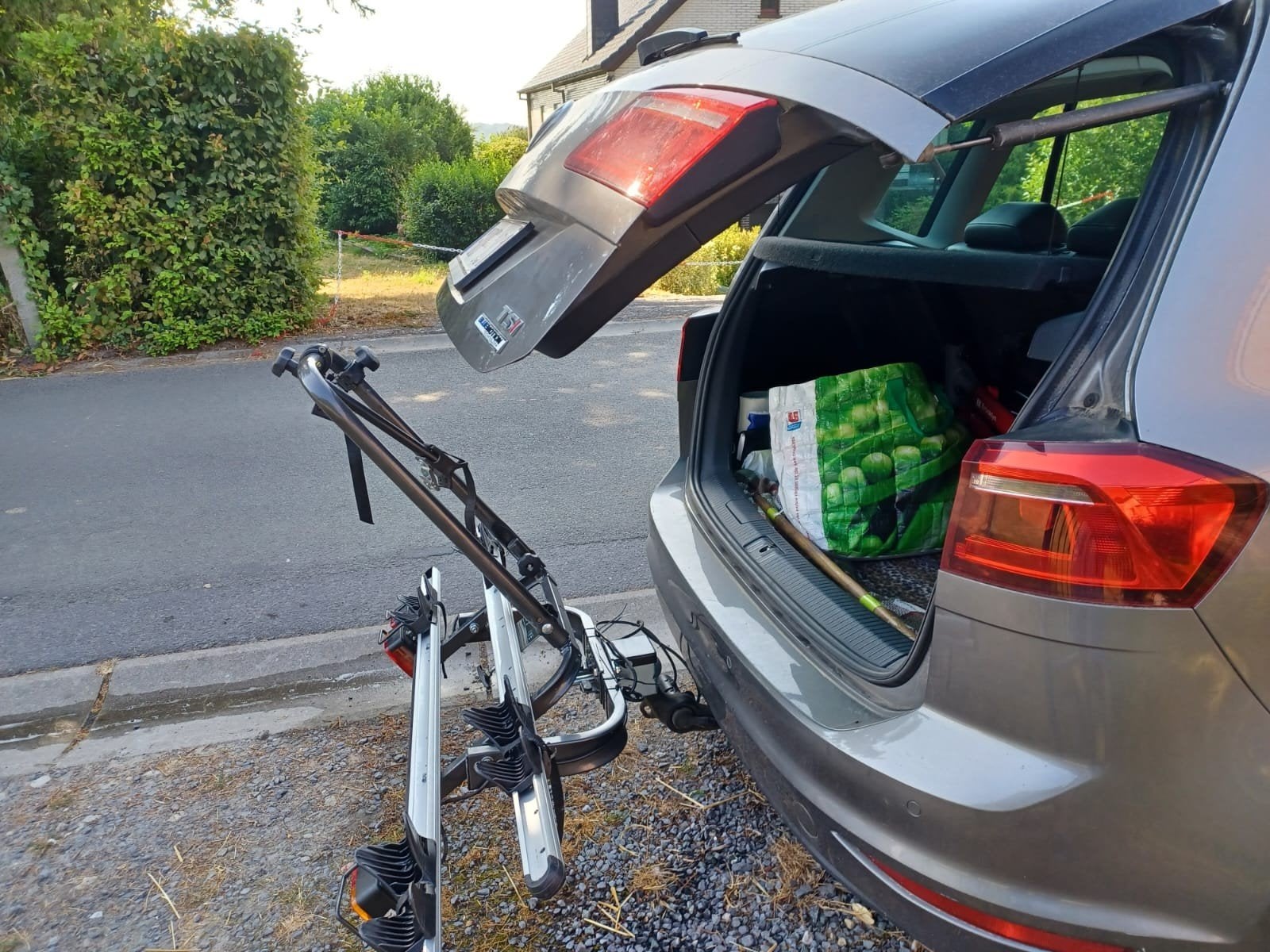 Porte-vélos d'attelage pour 2 vélos, Autos : Pièces & Accessoires, Enlèvement, Utilisé