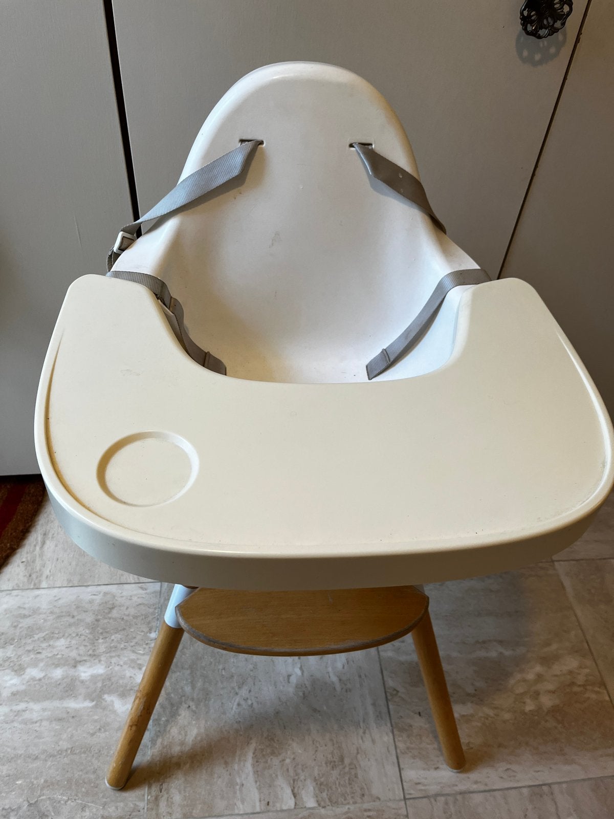 Childwood eetstoel, Enfants & Bébés, Chaises pour enfants, Enlèvement ou Envoi, Utilisé, Chaise évolutive, Plateau amovible