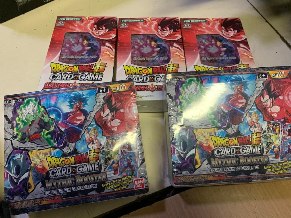 Sealed Dragon ball kaarten, Ophalen, Zo goed als nieuw, Booster