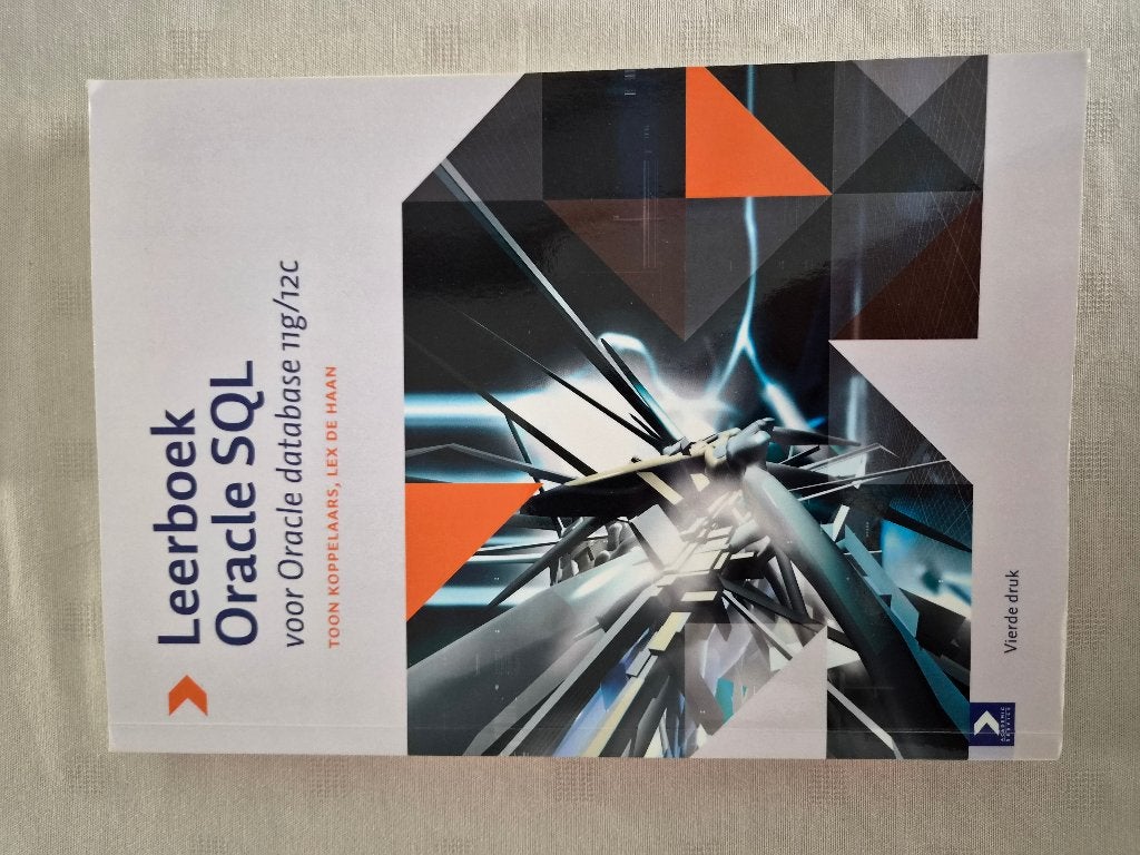 Leerboek SQL oracle, Enlèvement, Comme neuf, Langage de programmation ou Théorie