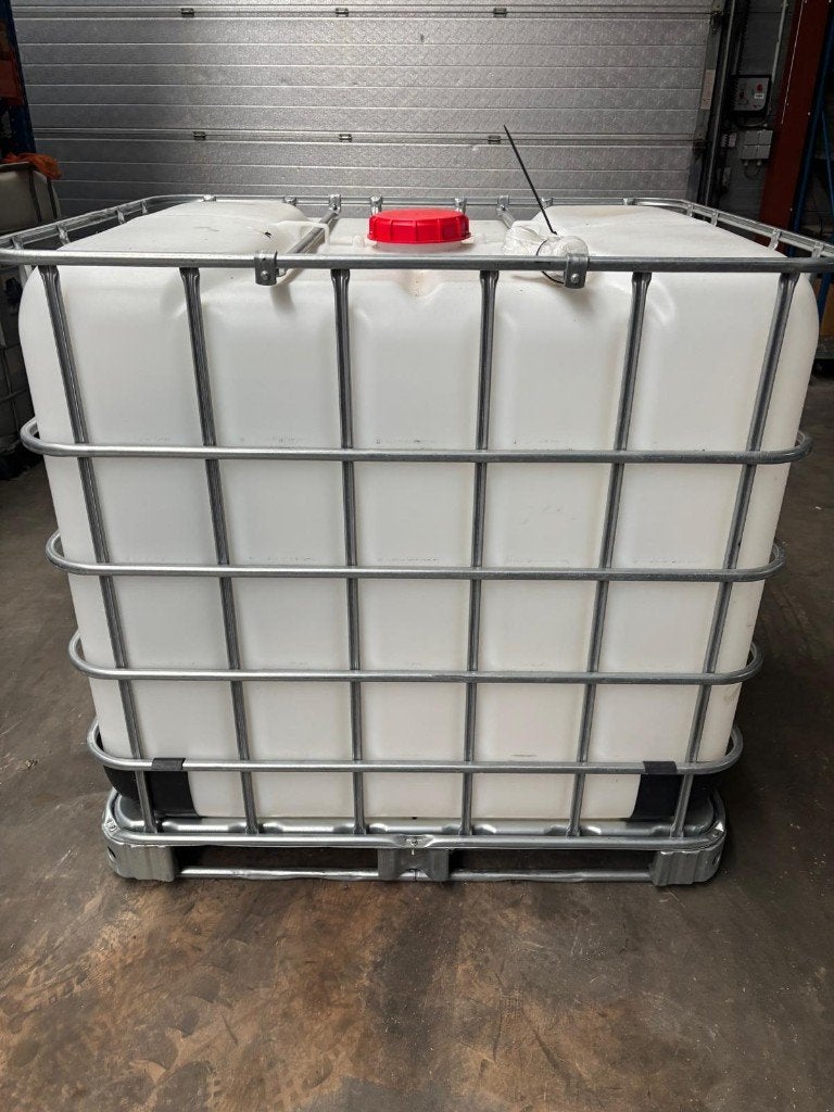IBC containers – Gebruikt (1000 L), Tuin en Terras, Regentonnen, Ophalen, Kunststof, Met kraantje, 150 liter of meer
